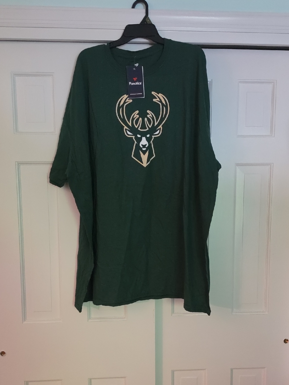 Fanatics Dark Green Short-Sleeve Tee with Deer Emblem